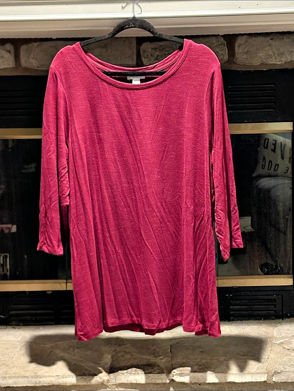 Carolina Belle Long Sleeve Dress in Pink Size 2X Like New